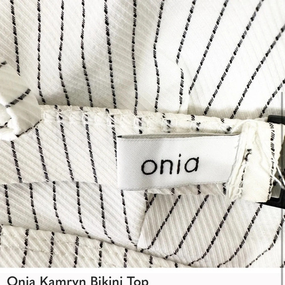 Onia Kamryn Bikini Top Size XS - Picture 3 of 3